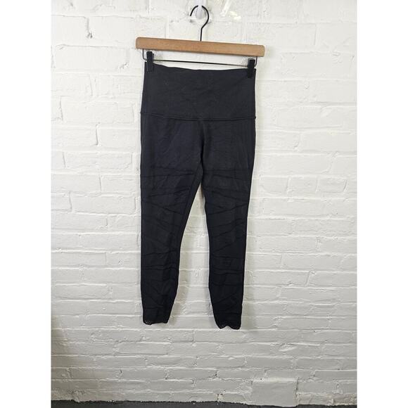 Lululemon Women's Athletic Leggings High Waist Skinny Leg Black Size Small - Picture 1 of 4